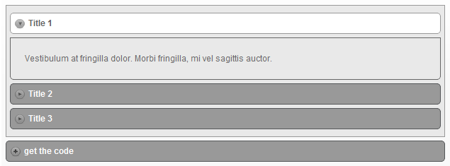 Wordpress Accordion