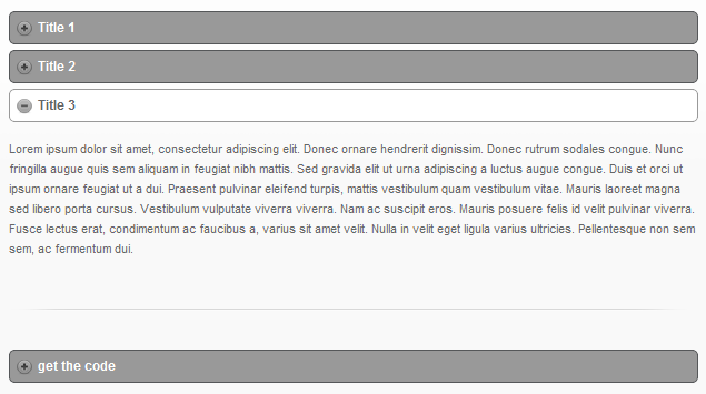 Wordpress Toggles